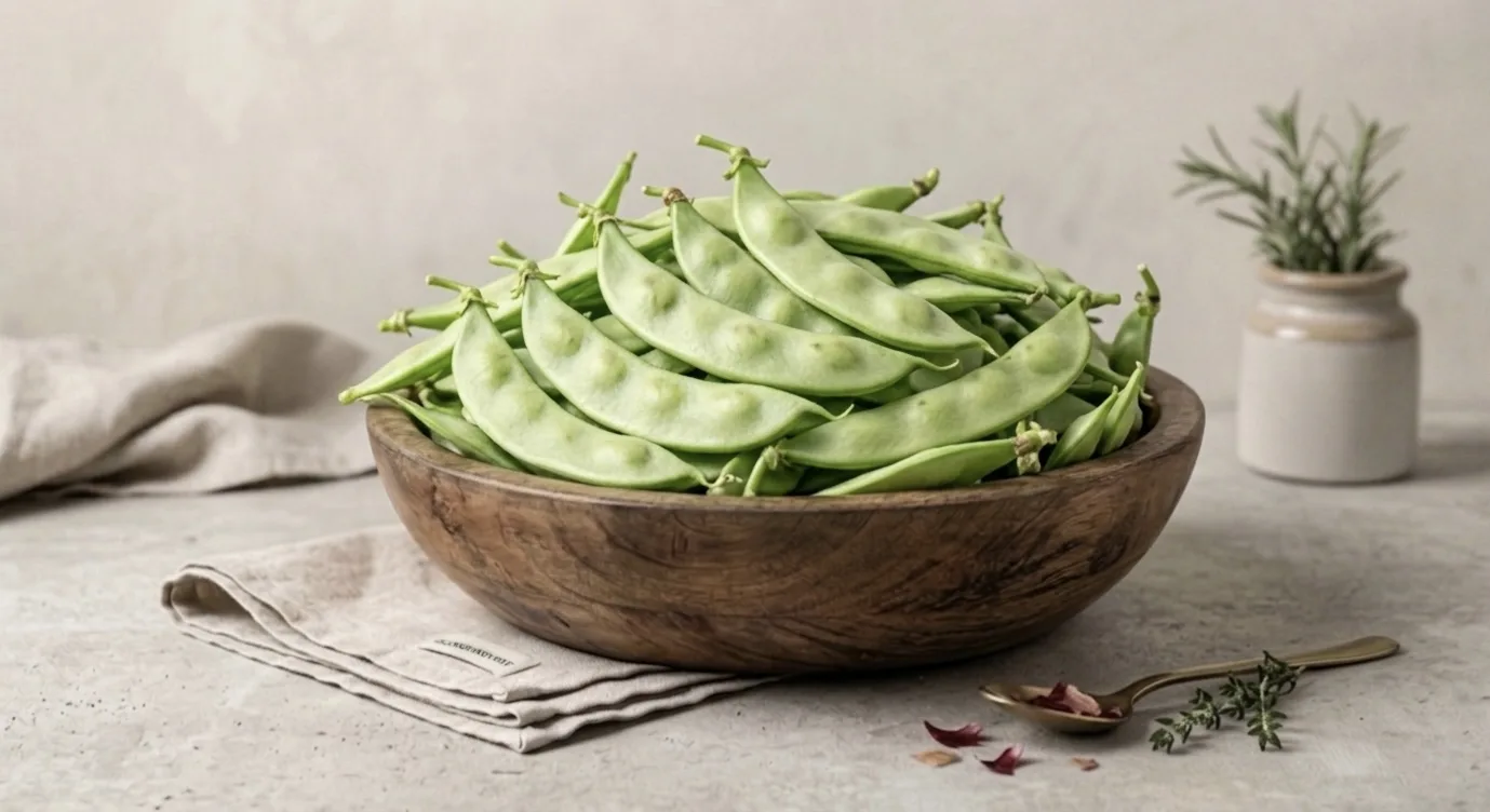 Fresh Indian Papdi Hyacinth Bean